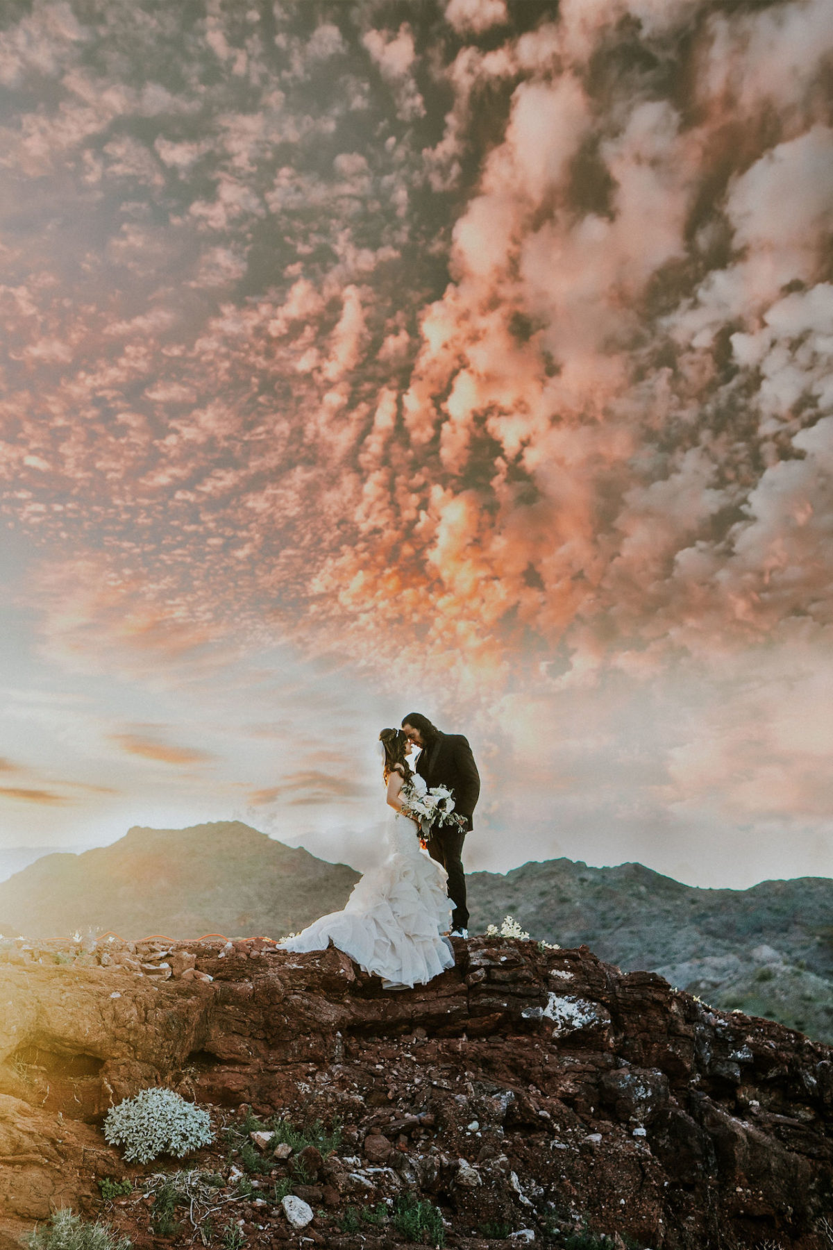 Epic Arizona Sunset weddings